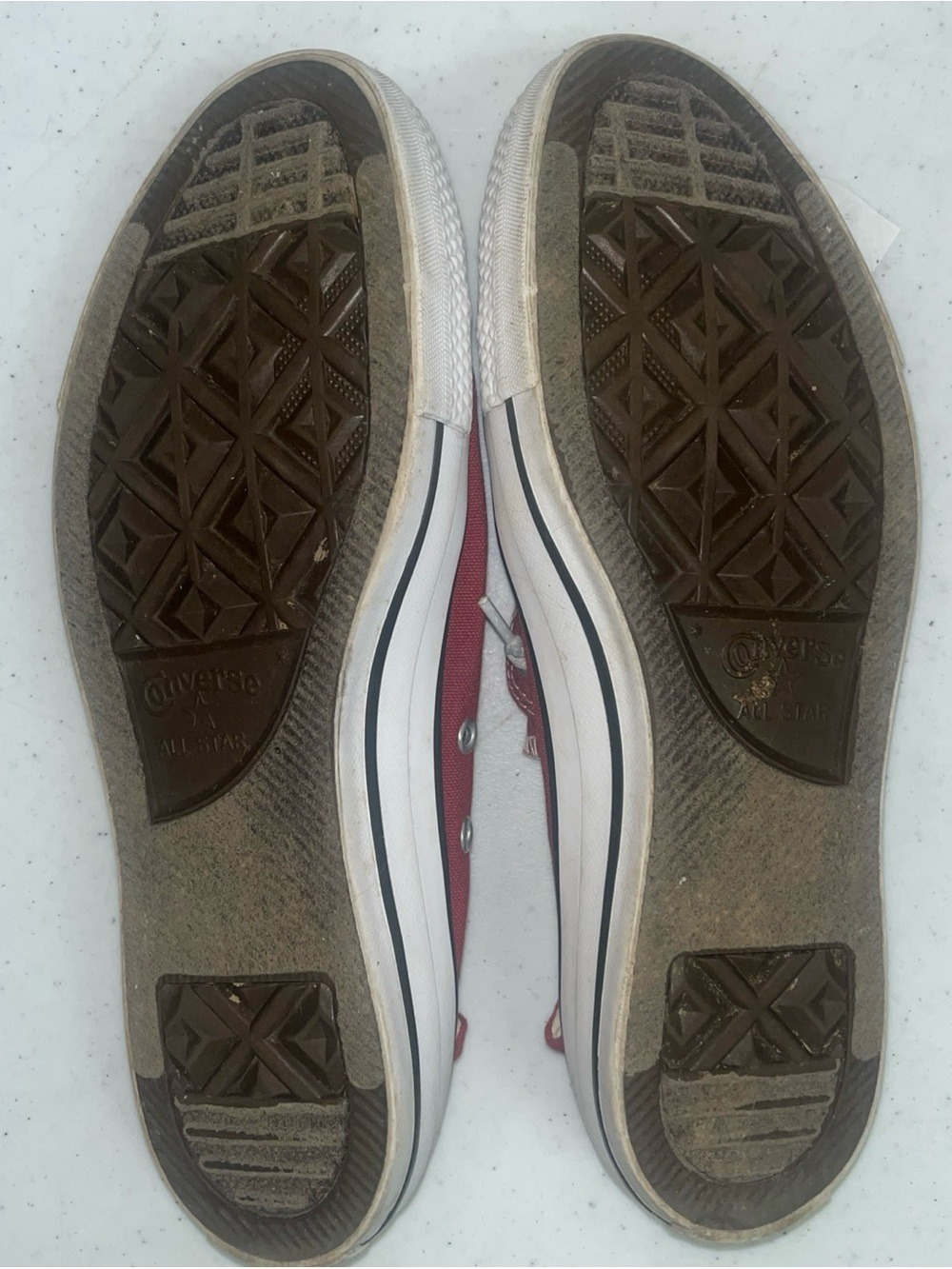 Converse Chuck Taylor All Star Shoreline Slip On Brick Red Black White Womens 10 - Picture 4 of 10
